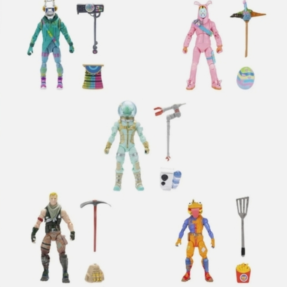 Fortnite Legendary Series 5-Pack Figure Set + Codes for 6 Virtual Items - Picture 3 of 8